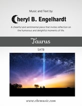Taurus SATB choral sheet music cover